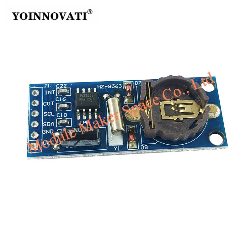 PCF8563 PCF8563T 8563 IIC Real Time Clock RTC Module Board Good than DS3231 AT24C32 (Without Battery)