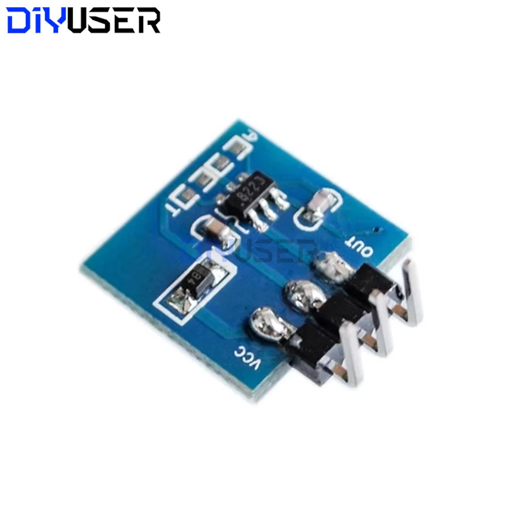 TTP223 Capacitive Touch Sensor Module for ESP32 ESP8266, 2.0V-5.5V Digital Touch Switch Control Board for DIY Projects