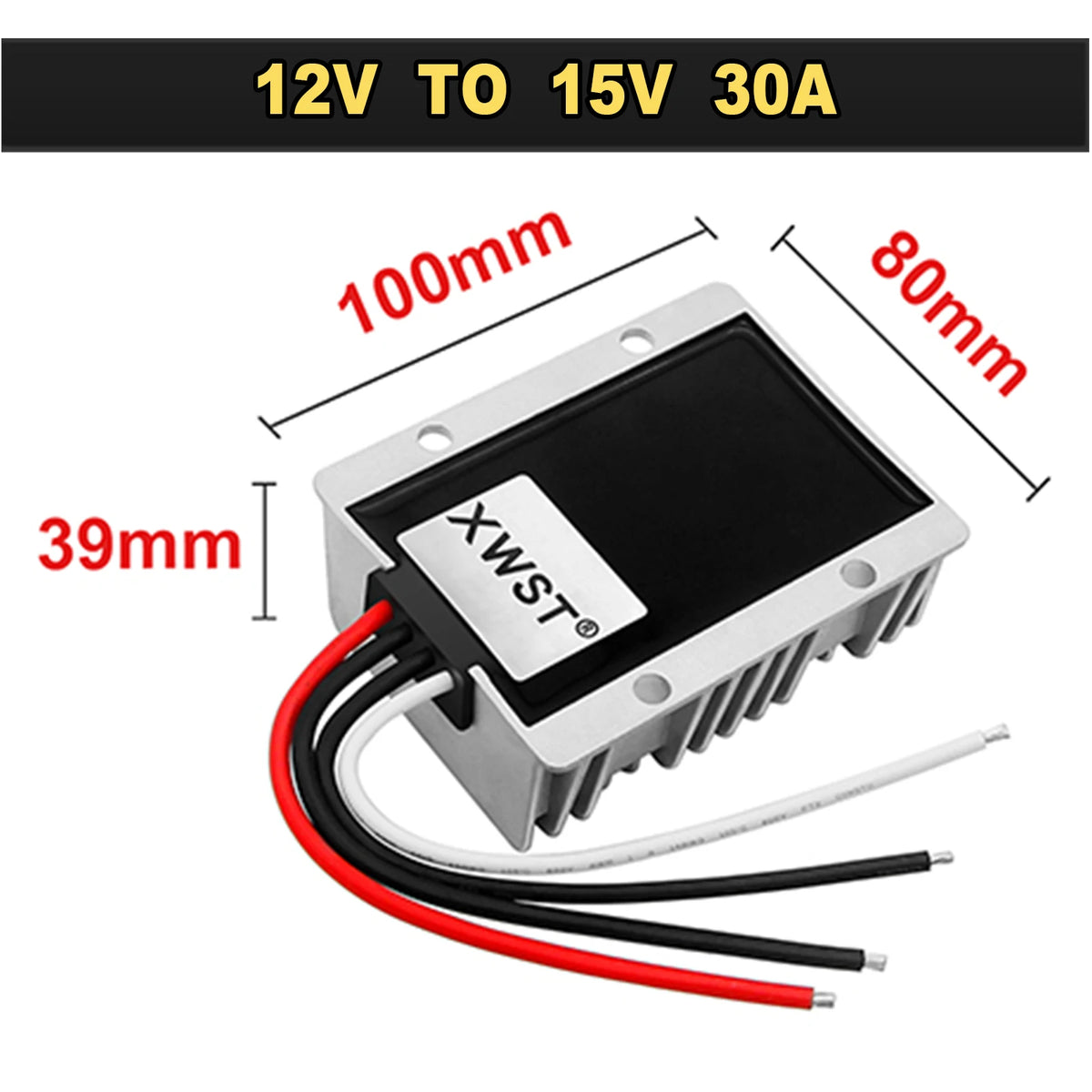 12V to 15V Step-Up Boost DC-DC Converter 1~100A Voltage Regulator Module for Solar Inverter Hybrid Systems