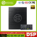 Sennuopu DS-M8 Car Audio 4 Ch Power Amplifier 8 Channel Dsp Processor Bluetooth Amp Equalizer Amplificador Automotivio Sound
