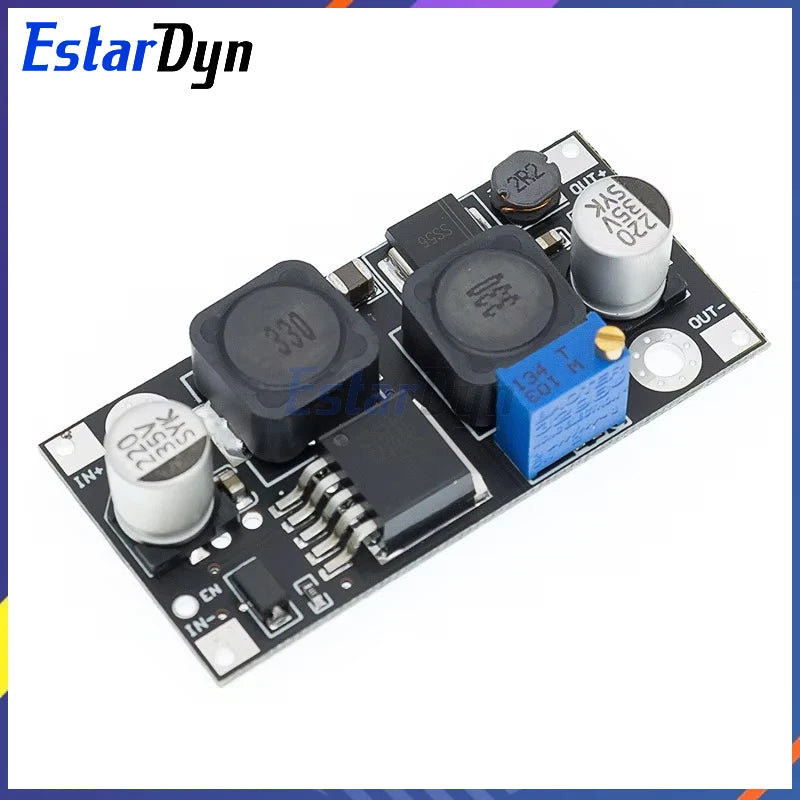 XL6019 (XL6009 upgrade) Automatic step-up step-down Dc-Dc Adjustable Converter Power Supply Module 20W 5-32V to 1.3-35V