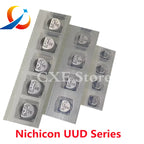 10PCS UD 10V 16V 25V 35V 50V 100V 10UF 22UF 47UF 68UF 100UF 150UF 220UF 330UF 470UF Nichicon SMD Electrolytic Capacitor  NEW