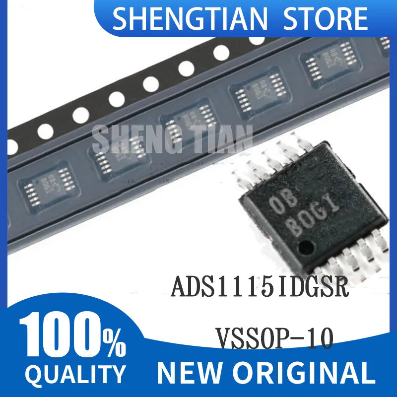 (5-10piece)100% New ADS1115IDGSR ADS1115IDGS ADS1115 VSSOP-10 Chipset