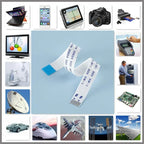 10PCS Flat Flexible Cable FFC FPC LCD Cable AWM 20624 80C 60V VW-1 Pitch 0.5 1.0MM 4P 6 8 10 12 14 16 18 20 24 26 30 32 34 40Pin