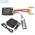 ToolkitRC M7 200W 10A Lithium Battery Balance Charger Discharger 1-6S Lipo With Voltage Servo Checker ESC Receiver Signal Tester