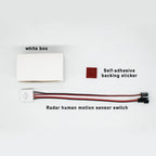 Microwave Motion Sensor DC 3.3-24V 5.8GHz Radar Sensor Module Motion Detector High Sensitivity For Detect Human