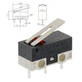 20Pcs 3 Pins Limit Switch SPDT Mouse Button Tact Switch 1A 125V Micro Switch for 3D Printer Parts Mouse Roller