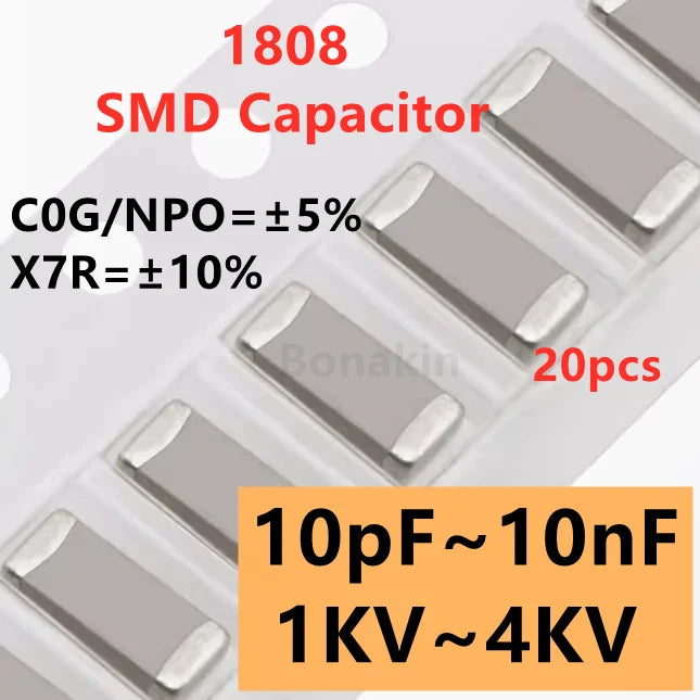 Capacitor 10p12p15p22p27p33p39p47p56p68p82p100p120p150p180p220p330p470p560p680PF 1n1.5n2.2n3.9n4.7n10nF NPO 1000V 2KV 3KV