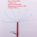 1/5/10Pcs/lot USB Male/Female to XH2.54 /PH2.0/1.25mm Female Plug adapter cable  2P 26AWG 20CM Toy Fan drone connector cable