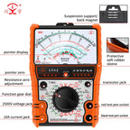 2025New Pointer Multimeter T88A T88B T88C AC/DC 2500V Volt-Ammeter Analog Multimetro Resistor Tester With Coat Electrician Tools
