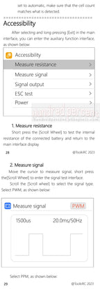 ToolkitRC M8P Intelligent Charger 1-8S 600W 20A Remote Control Car Aviation Model Aircraft Lithium Battery FPV Fast Charging