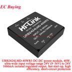 30W 40W 50W AC DC Power Module 110V 48V 24V to 48V 24V 15V 12V 9V 5V 3.3V URB4812LMD URB2405LMD URB1D24LD URB2415LD URB2403LD