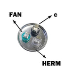 CBB65 450V AC Motor Capacitor Air Conditioner Compressor Start Capacitor 60uF+5uF 25+5uf 30+2uf 35+5uf 40+5uf
