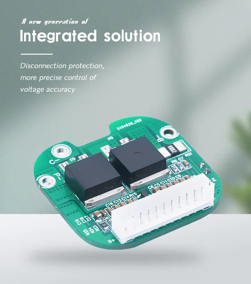 Bisida 10S 36V BMS 15A Different ports Integrated IC For Scooter 18650 Battery
