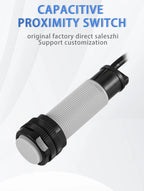 BXUAN CR18 Capacitive Liquid Level Sensor NPN PNP NO NC Level Proximity Switch 220V