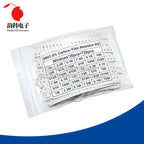 720Pcs 5% 0603 0805 1206 SMD Chip Resistor Assorted Kit 1ohm - 10M 36valuesX20pcs= 720pcs Resistance Sample set