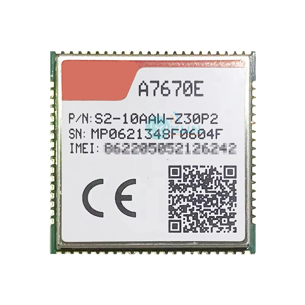 A7670E LTE Cat1 Module Breakout Board With 4G PCB FPC GPS Antenna Dual SIM Card Europe Middle East Africa Korea Thailand