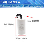 CBB60 450V AC Motor Run Capacitors Starting Capacitor 5% 1/1.5/2/3/4/5/6/8/10/12/14/15/16/18/20/25/30/40/45/70/80UF