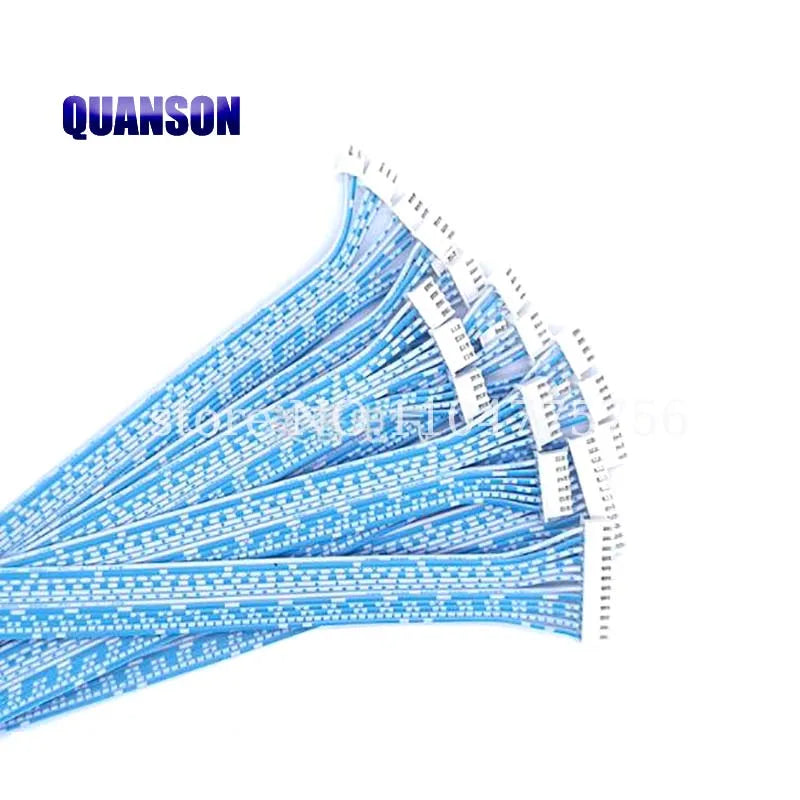 10PCS JST XH2.54 XH 2.54mm Single/Double Head Wire Cable Connector 2P/3/4/5/6/7/8/9/10P12 Pin Pitch Red Blue Male Female Plug