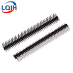 10CS Pitch 2.0mm 1x40 2x40 Pin Single Double Row Right Angle Straight SMT SMD Round Male Header Connector