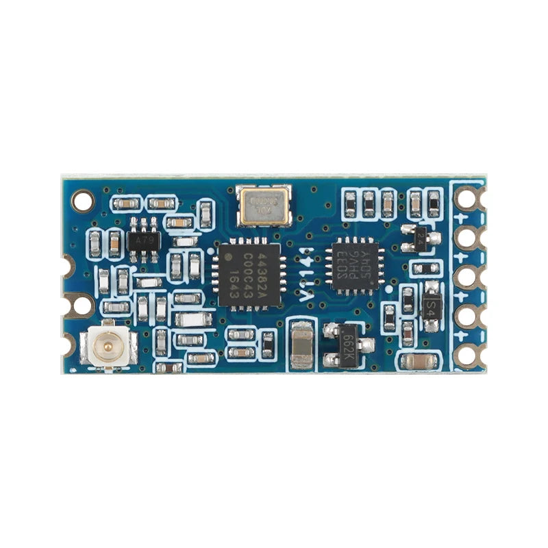 5pcs/1pc HC-12 SI4463 433Mhz Wifi Wireless Serial Port Module HC12 1KM 1000m 433MHz Receiving Transmitting Board TSSOP/QFN