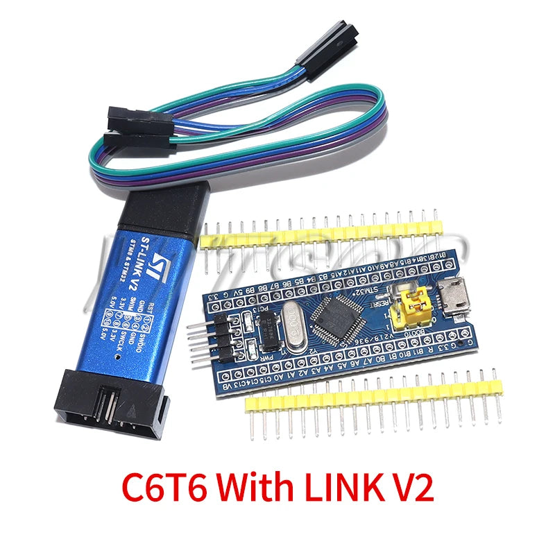 Original ST-LINK V2 Simulator Download Programmer Original STM32F103C8T6 STM32 Minimum System Development Board STM32F401 / 411