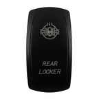 CUSTOM Dual RED Led Laser Etched Rocker Switch ON-OFF ON-OFF-ON (SPST DPDT) for ARB/Carling/NARVA 4x4 Caravan Accessories SUV