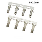 100pcs SH1.0 JST1.25 PH2.0 HY2.0 XH2.54 VH3.96mm Terminal Wire Cable for Housing 1.0 1.25 2.0mm 2.54mm Female Male Connector