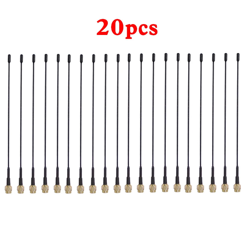 433 Mhz Antenna 3dbi Sma Male Plug Connector Straight 433MHz Carbon Steel Bendable Antenna LORA LORAWAN 433 IOT Antena