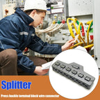 3/6 Ports Push-in Fast Quick Wire Connector Distribution Wiring Cable Splitter for LED Lighting Terminal Block