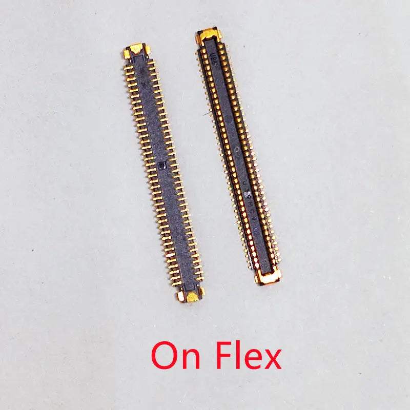 5-20Pcs LCD Display Screen Flex FPC Connector For Samsung Galaxy A12 A125 A125F A125F/DS USB Charger Charging Plug 78 Pin