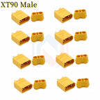 XT90 Connector, XT-90 Male Female Bullet Connectors, XT90 Battery Connector for RC Lipo Battery Motor, ESC