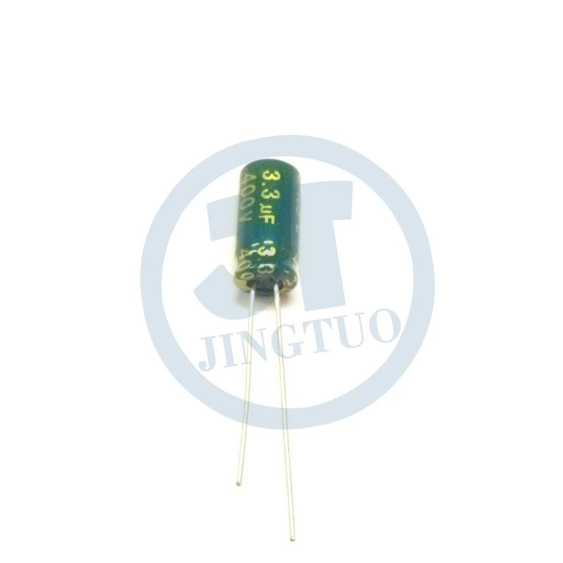 20pcs 3.3uF400V 400V3.3uF 3.3MFD 400WV 6*11mm Radial Aluminum Electrolytic Capacitor