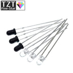 10pairs F3 3MM 940nm LEDs infrared emitter and IR receiver diodes each 5pcs Infrared to tube For arduino