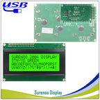 Surenoo LCD2USB USB 204 20X4 2004 Character LCD Module Display Screen Panel sutible LCD Smartie & AIDA64 for DIY PC