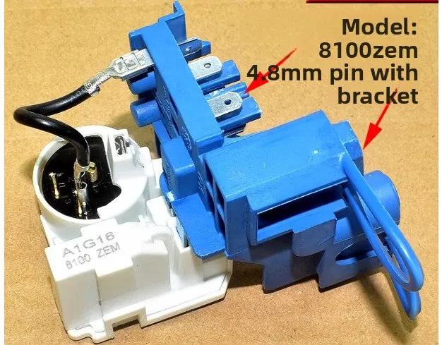 Brand new 8100ZEM Compressor Overload Protector For Refrigerator PTC Starter Relay Capacitor Fridge Spare Parts