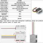 Step Down DC DC 24V to 12V 13.8V 15V 19V 20V  Buck Converter 36V to 12-20V 1-4A DC DC Converter 24V to 12V Converter 5A 60W