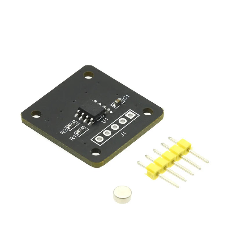 MT6701 Magnetic Encoder Magnetic Induction Angle Measurement Sensor Module 14bit High Precision Replacement AS5600