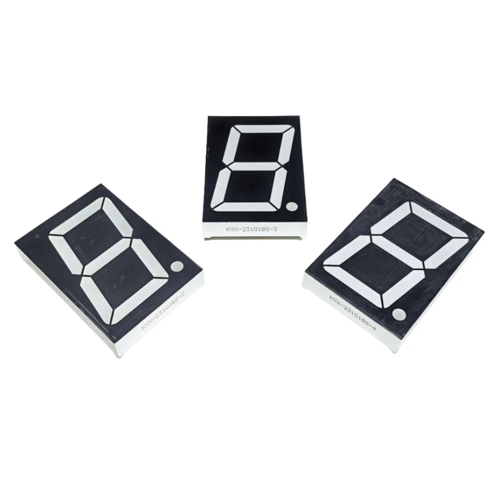 10PCS 2.3-inch digital tube 48mmX70mm digital display screen "8" high 56.8mm 7-segment digital tube 23101 series