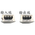 AC EMI anti-interference 380V linear power filter socket purifier three-phase three wire