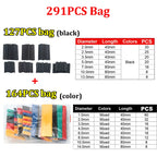 Heat-shrink Tubing Thermoresistant Tube 1300/650 Heat Shrink Wrapping Kit Electrical Connection Wire Cable Insulation Sleeving