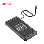 Car Wireless Charger for Samsung Galaxy S24 S23 S22 Induction Fast Car Charging Pad for iPhone Xiaomi Mobile Phone Car Charger