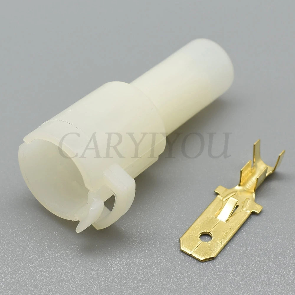 1 Set 1 Pin 7.8 MM Round White Male Female HID High Current Waterproof Auto Connector DJ7014-7.8-11 Speed Sensor Plug