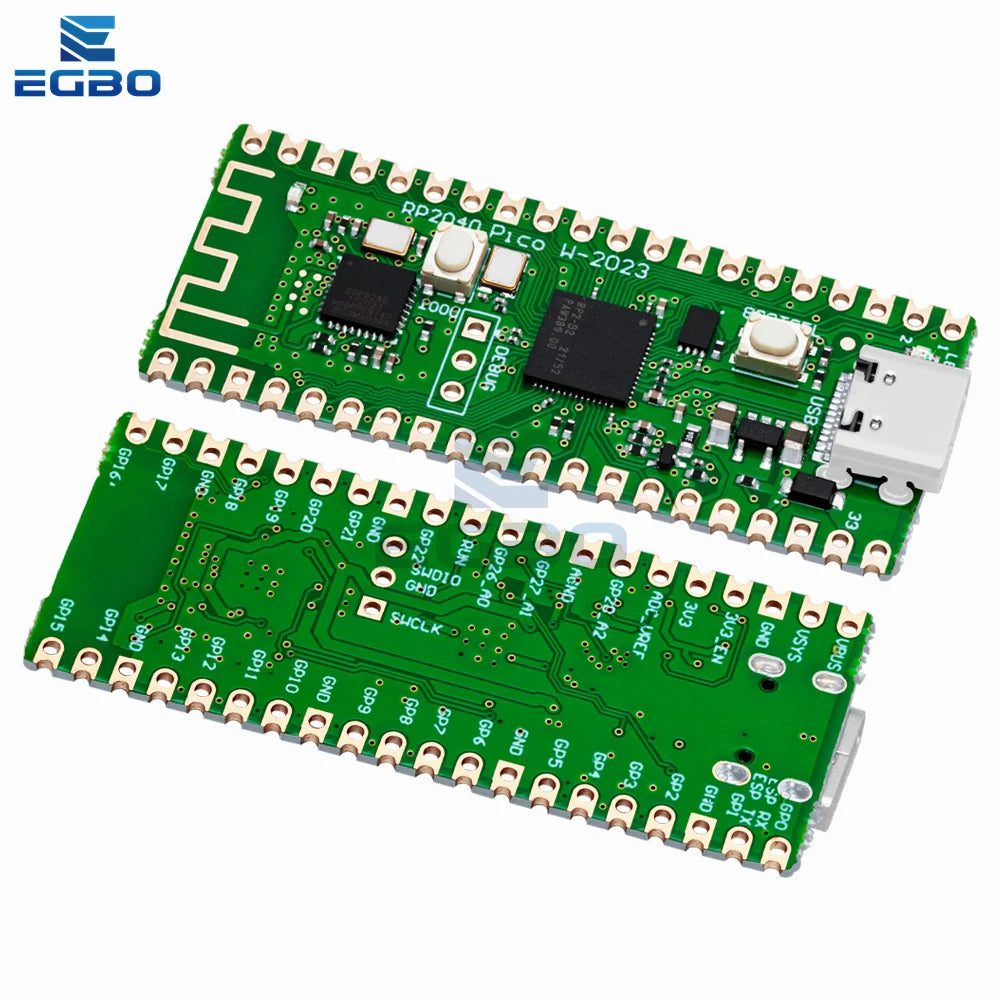 1~4PCS RP2040 Raspberry Pi Pico W Board with 2.4G WiFi Dual-Core 264KB ARM Microcomputers High-Performance Cortex-M0 Processor