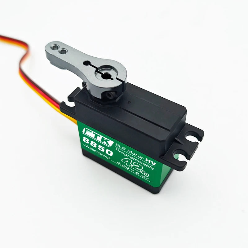 PTK Servo 8.4V 30kg 40kg High speed0.05 brushless RC servo motor Waterproof 1/8 1/10 1/12 scale automotive fixed wing robot 180°