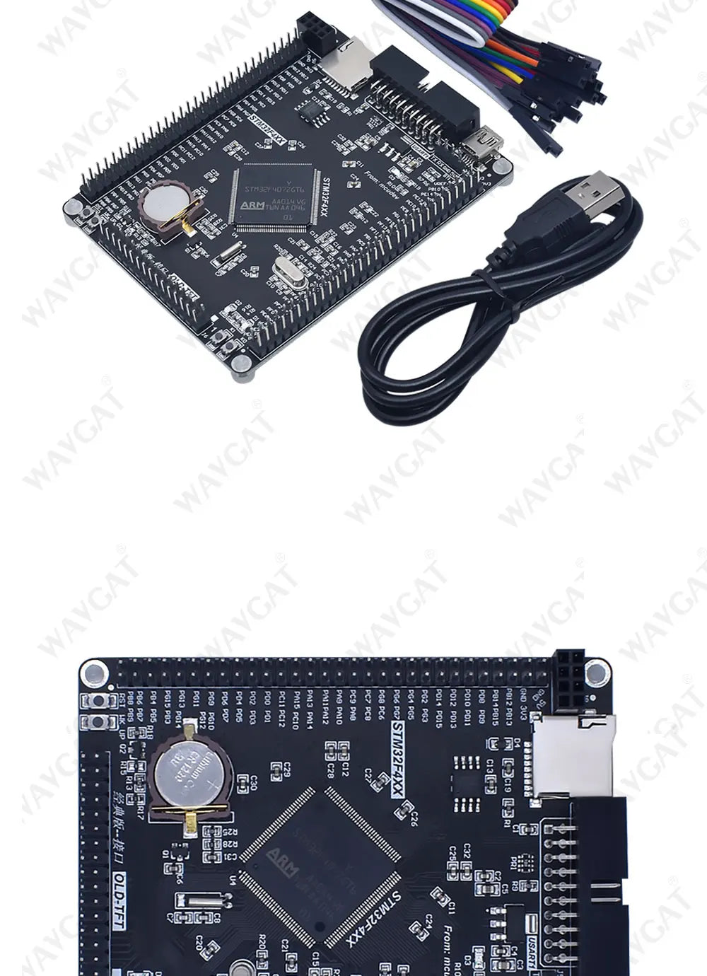 STM32F407ZET6 STM32F407ZGT6  STM32 System ARM Core Board Development Board F407 Cortex-M4 Single-Chip Learning Board WAVGAT