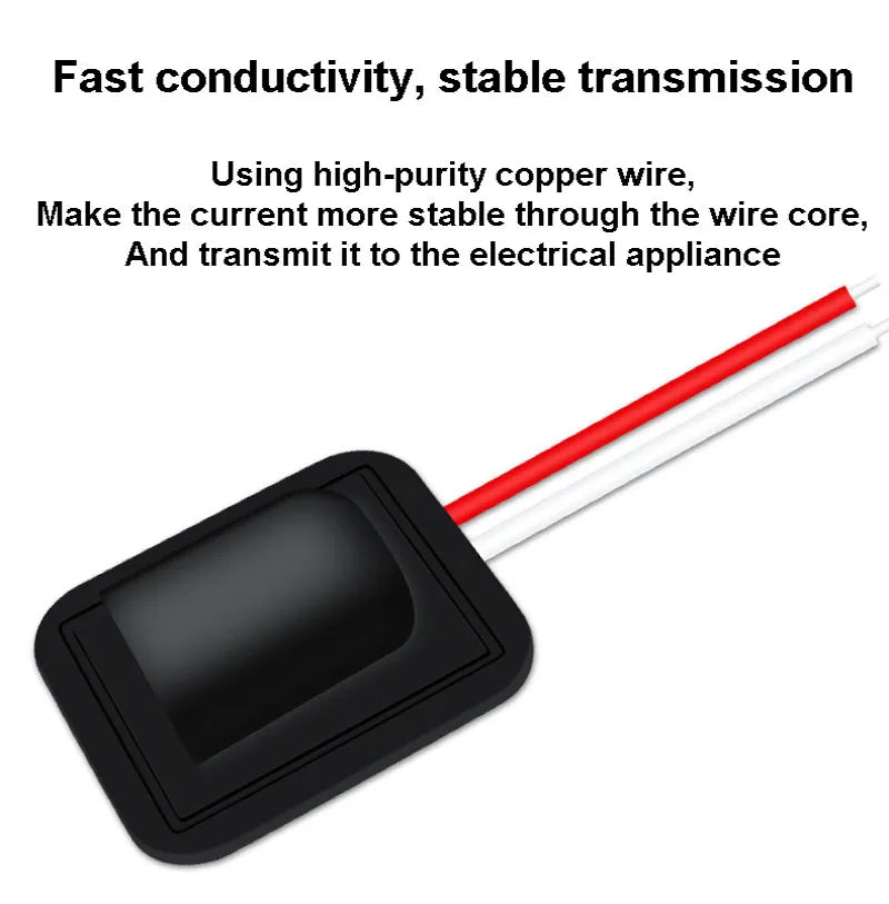 1PCS 10cm 20V 3A USB Type-C Waterproof USB Connector Direct Compression Female Base Female Socket Charging Interface