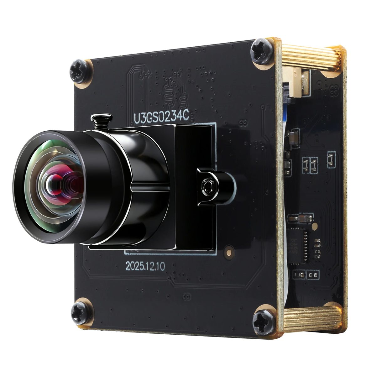 ELP 1200P 2.3MP Global Shutter USB 3.0 Camera Module High Speed 120fps 200fps Color Webcam UVC Plug and Play Industrial Camera