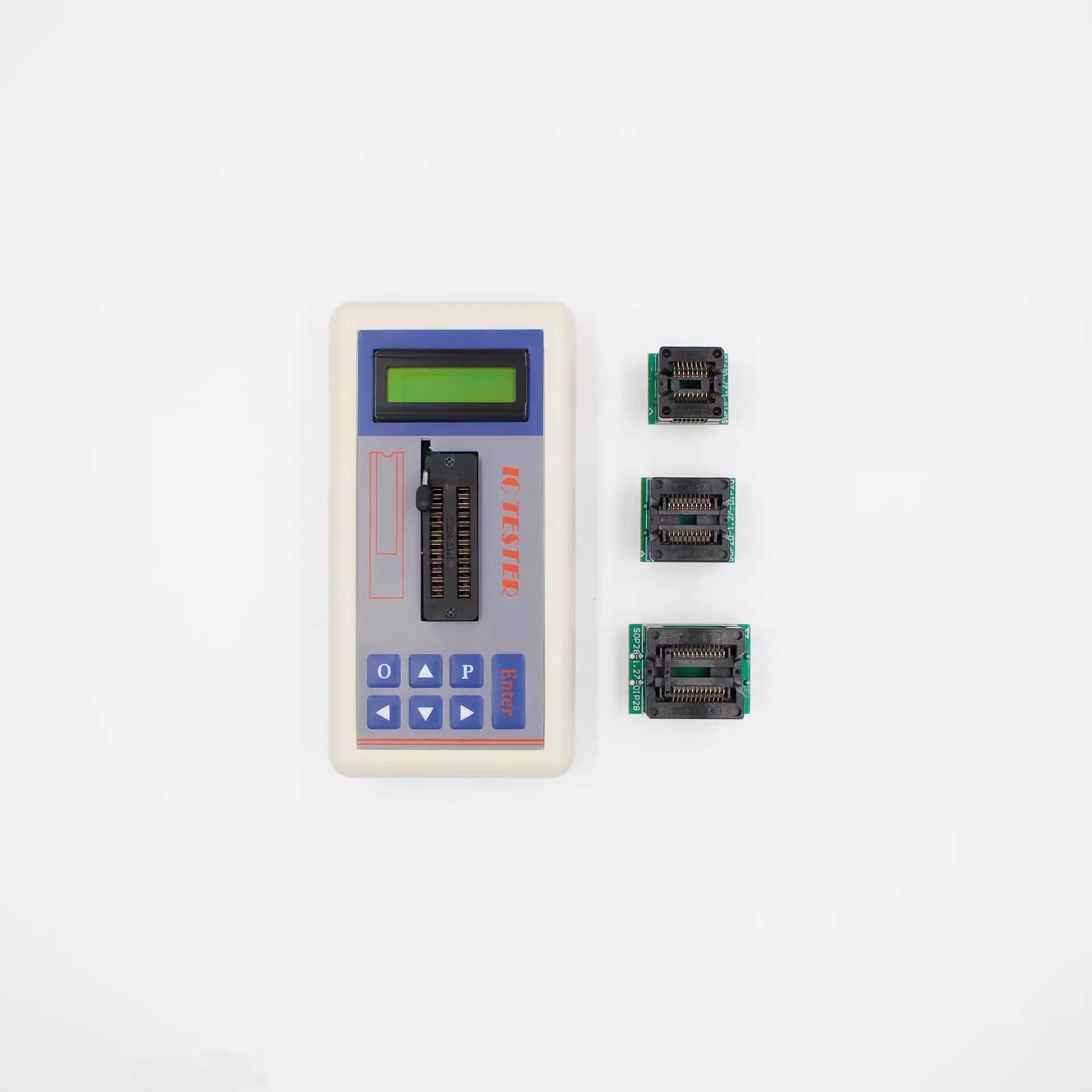 TSH‑06F Integrated Circuit Tester IC Transistor Meter with 5V 3.3V AUTO Modes Transistor Tester for Microelectronics Engineers