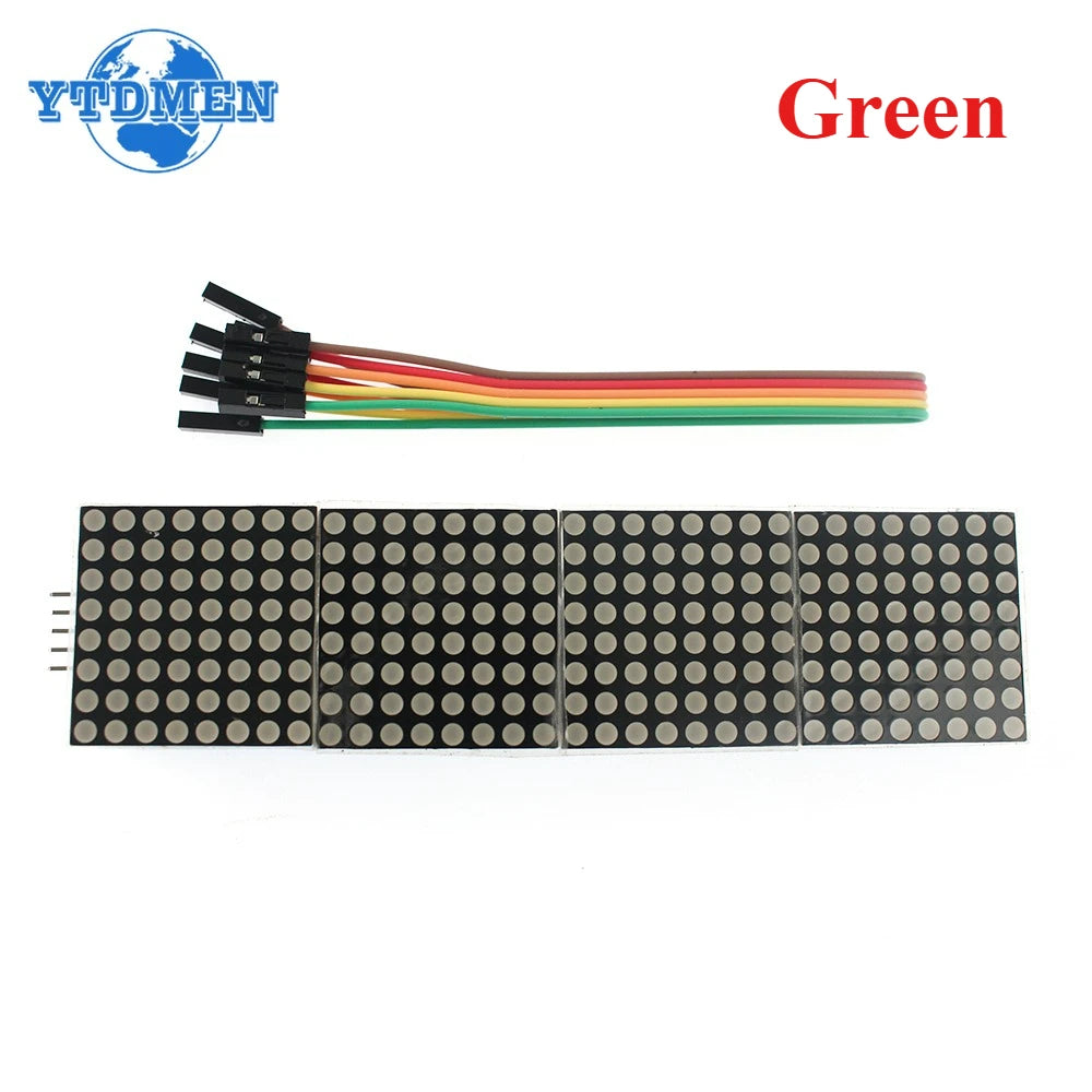 1PCS MAX7219 Module LED Microcontroller Display Dot Matrix Module 5V for Arduino DIY KIT 8x8 Red/Blue/Green